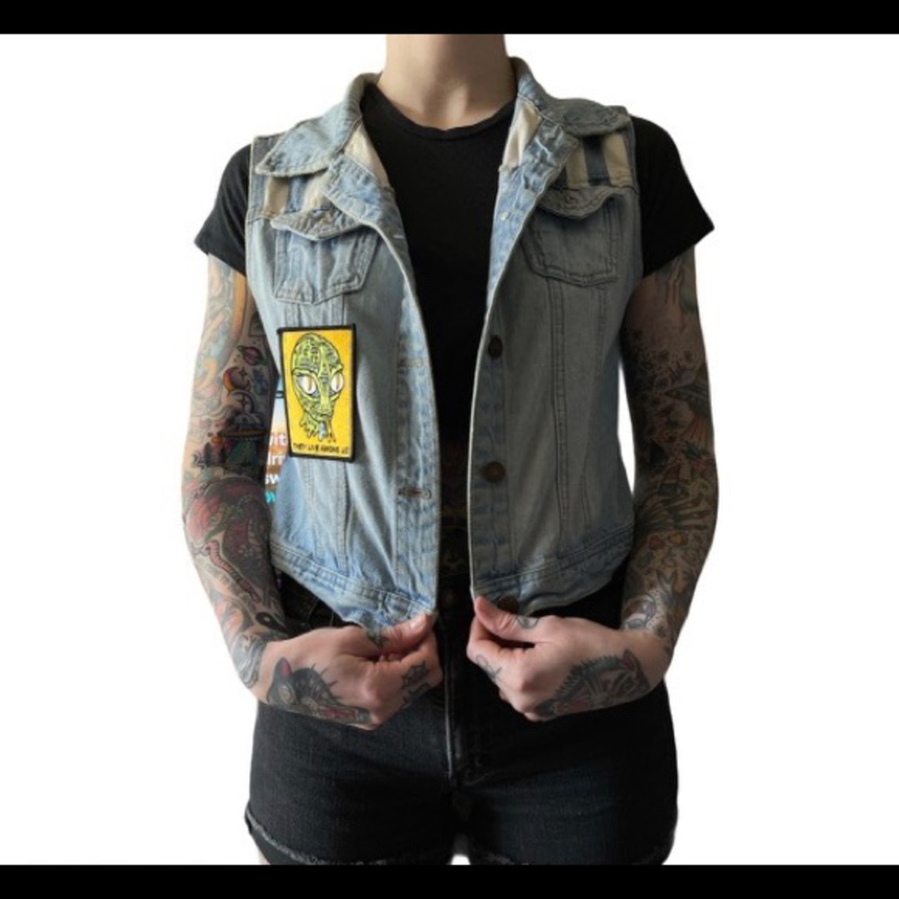 Denim vest
